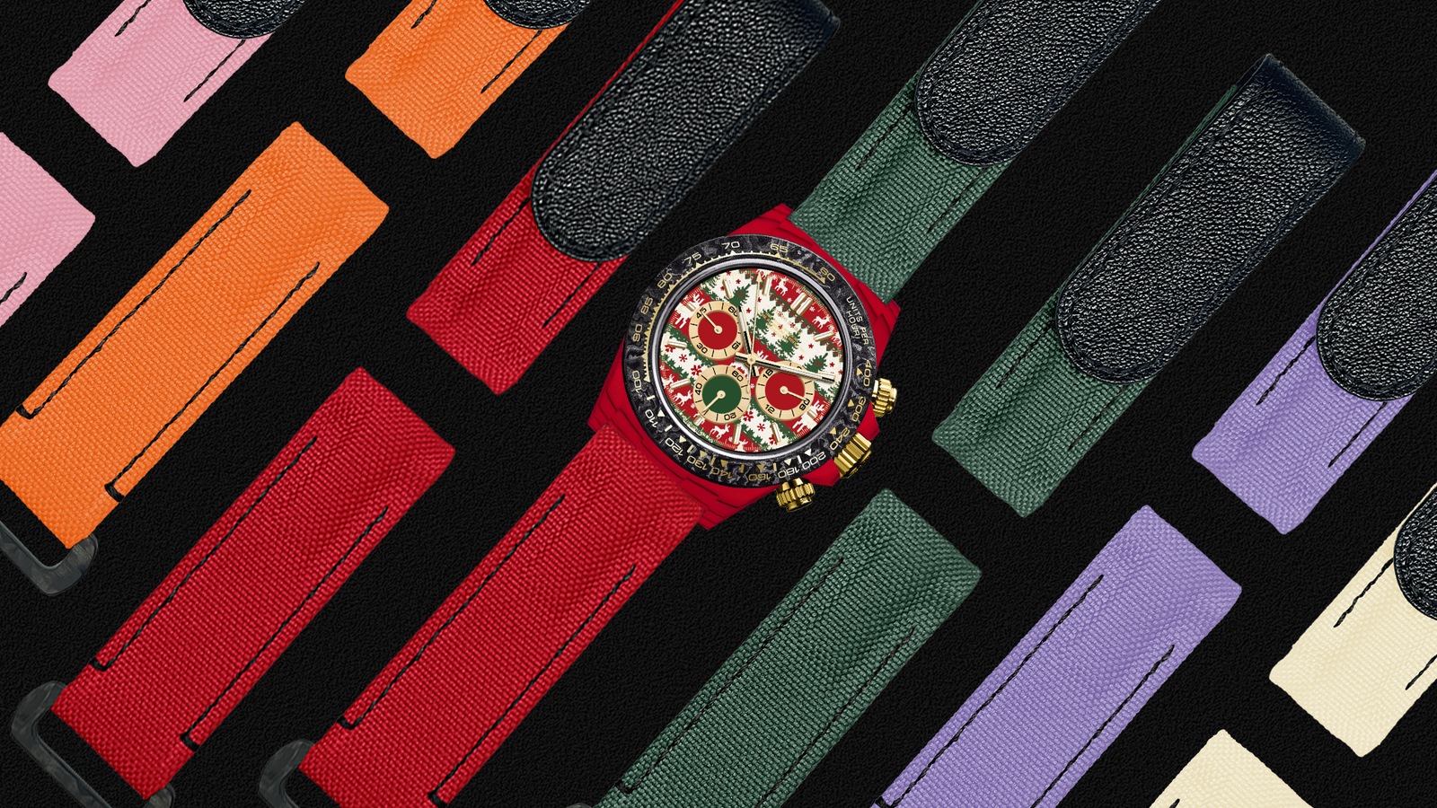 VELOCIREX CARBON FIBER WATCH details
