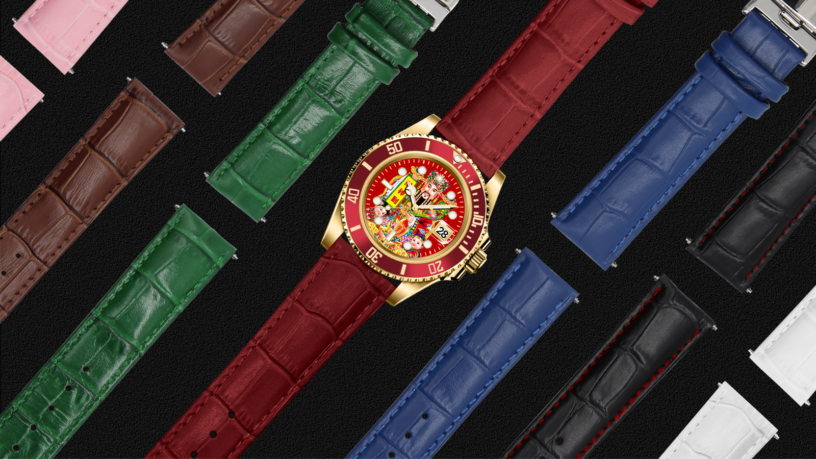 HYDROCORE CLASSIC LEATHER WATCH details