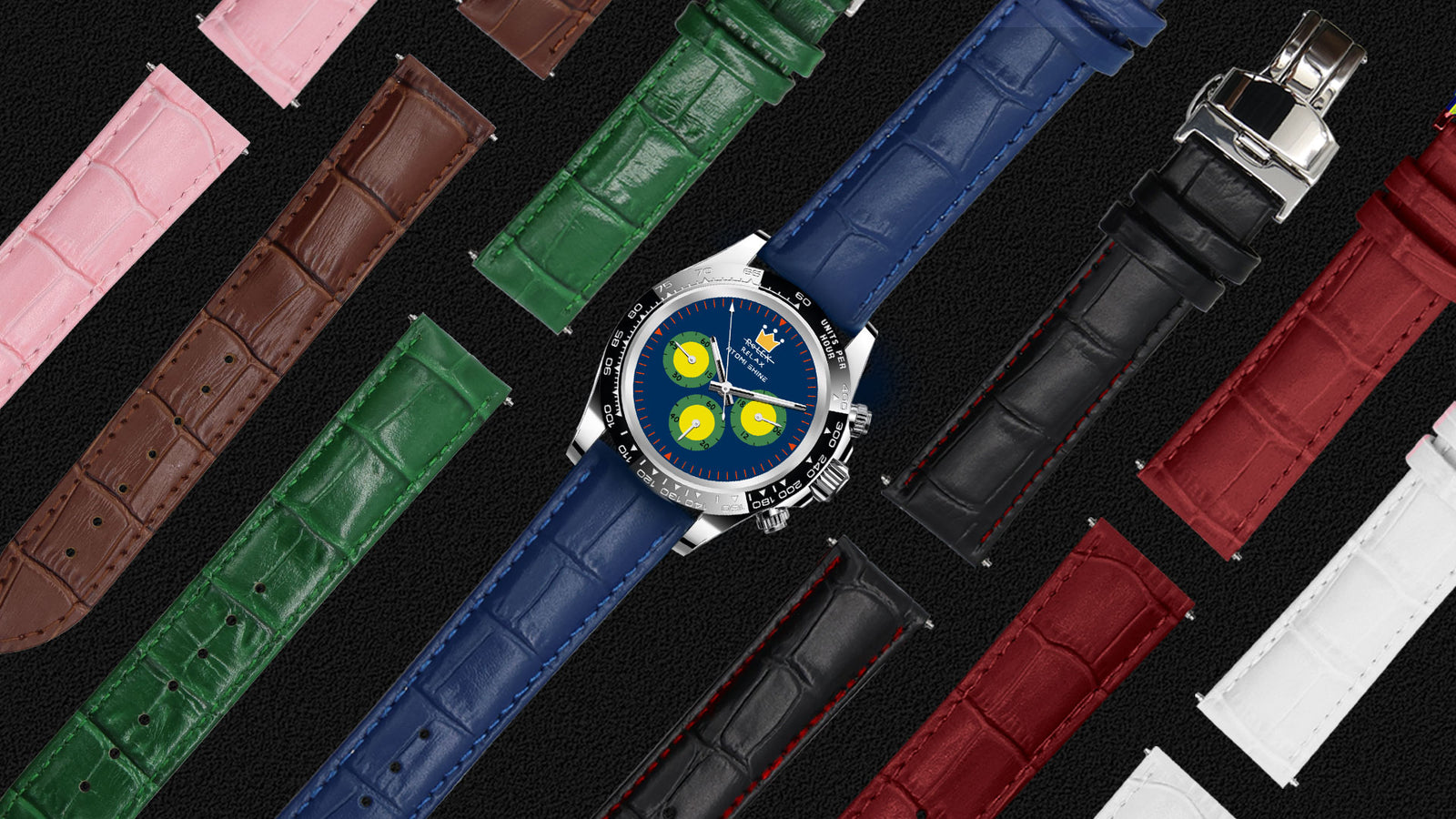 VELOCIREX CLASSIC LEATHER WATCH details