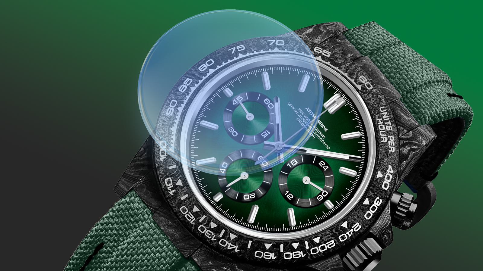 VELOCIREX CARBON FIBER WATCH details
