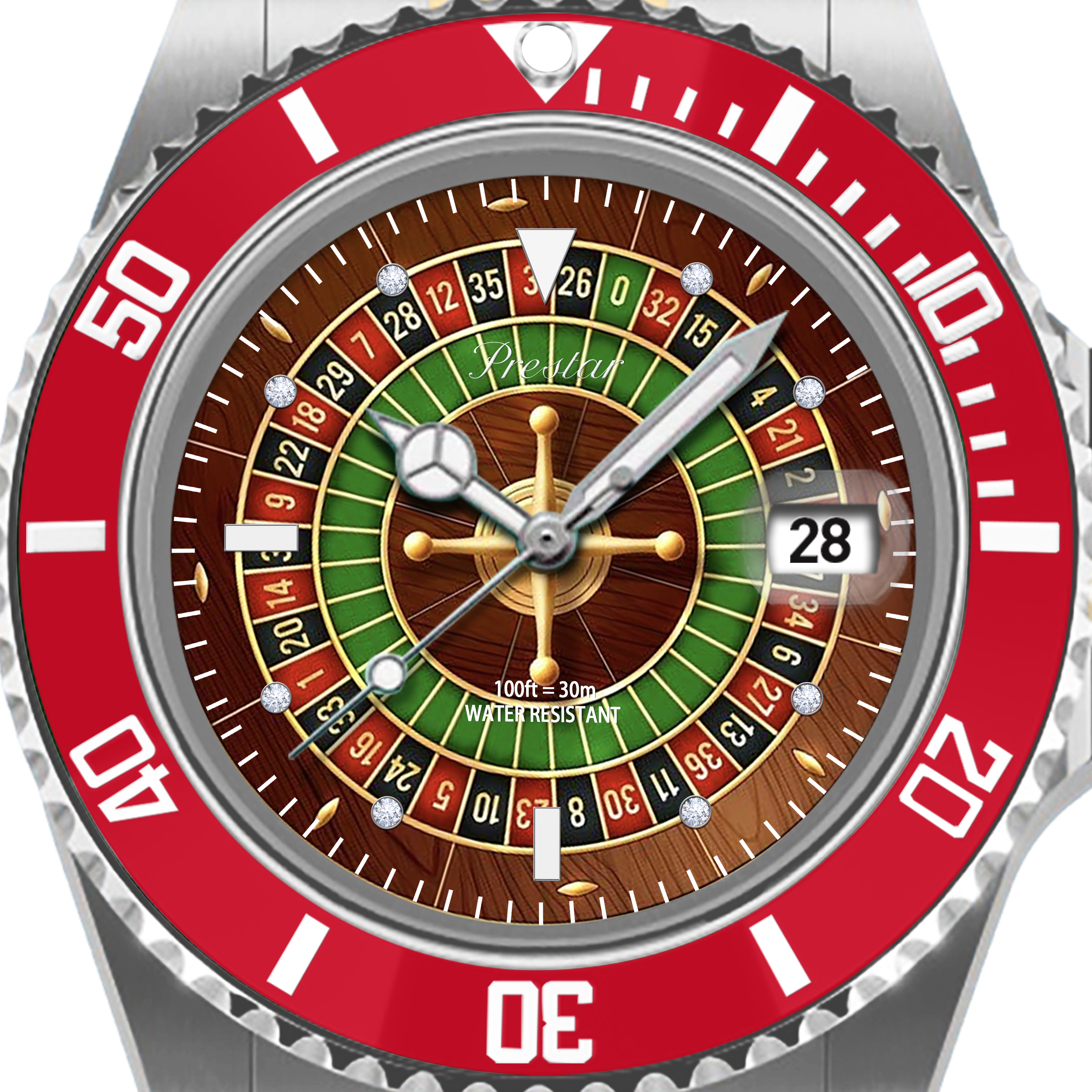 Aquaman Classic Diamond Watch (Roulette)