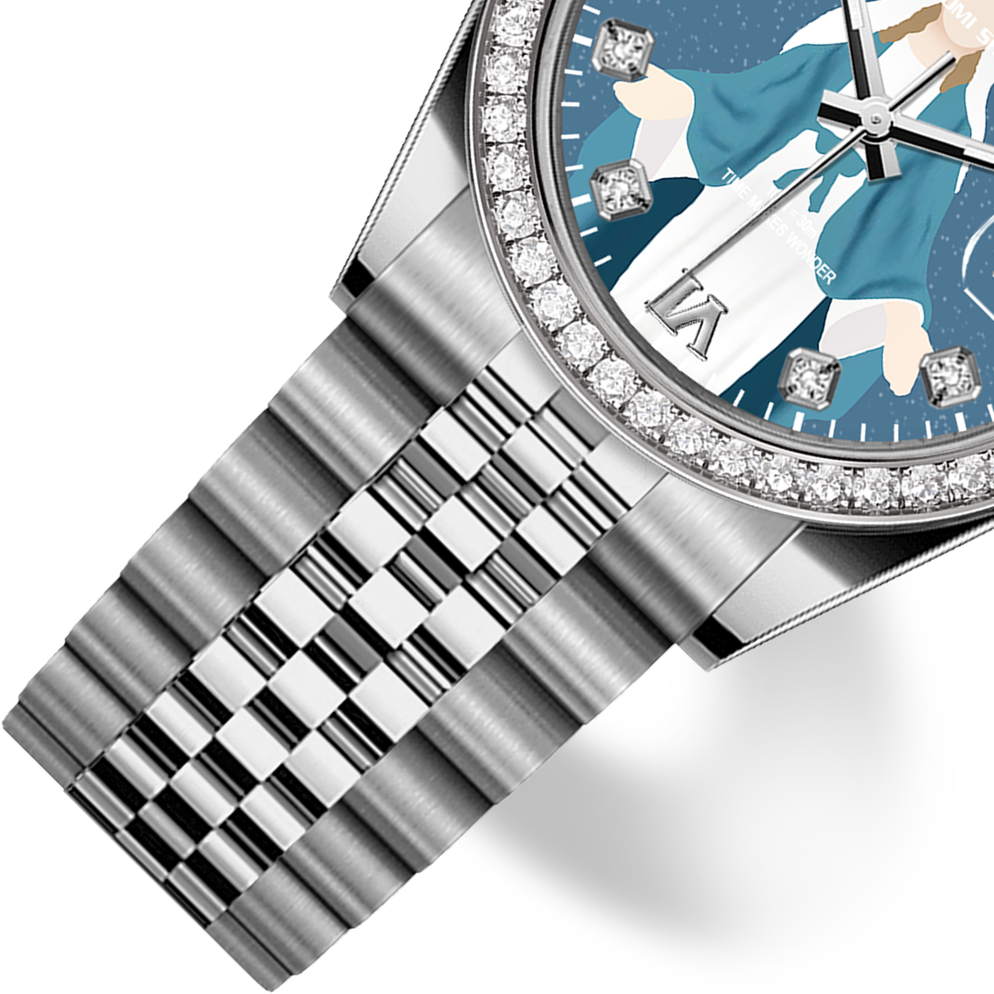 Diary Diamond Watch