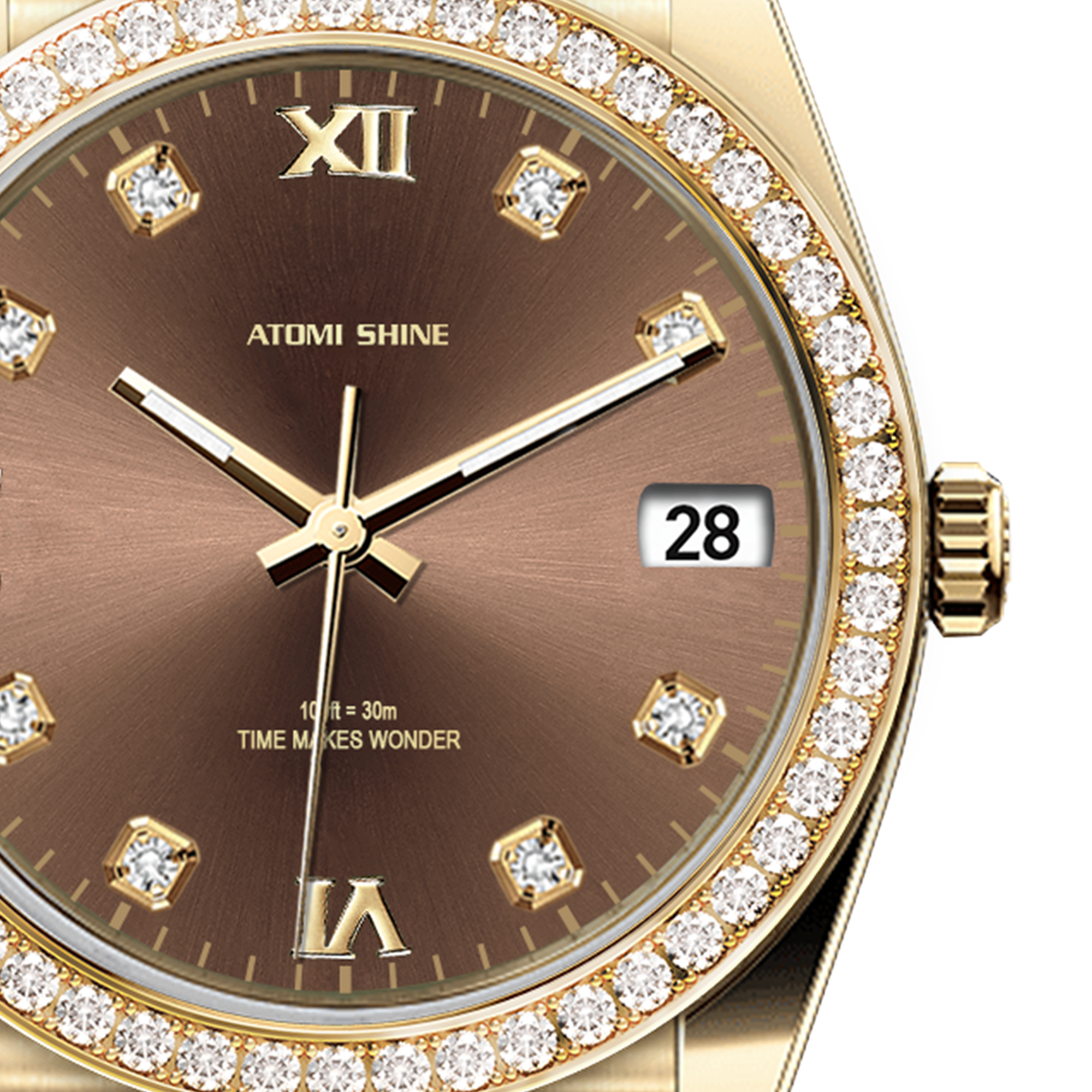 Diary Diamond Watch