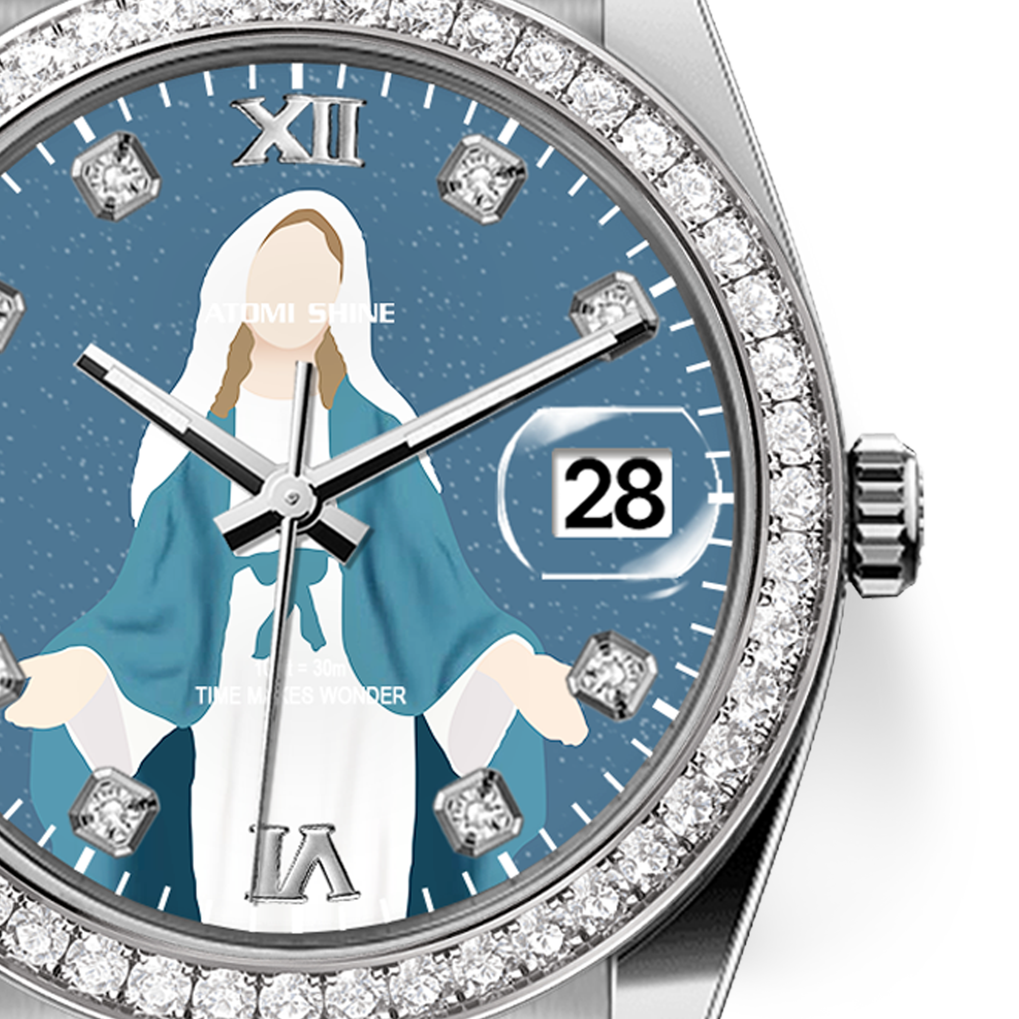 Diary Diamond Watch