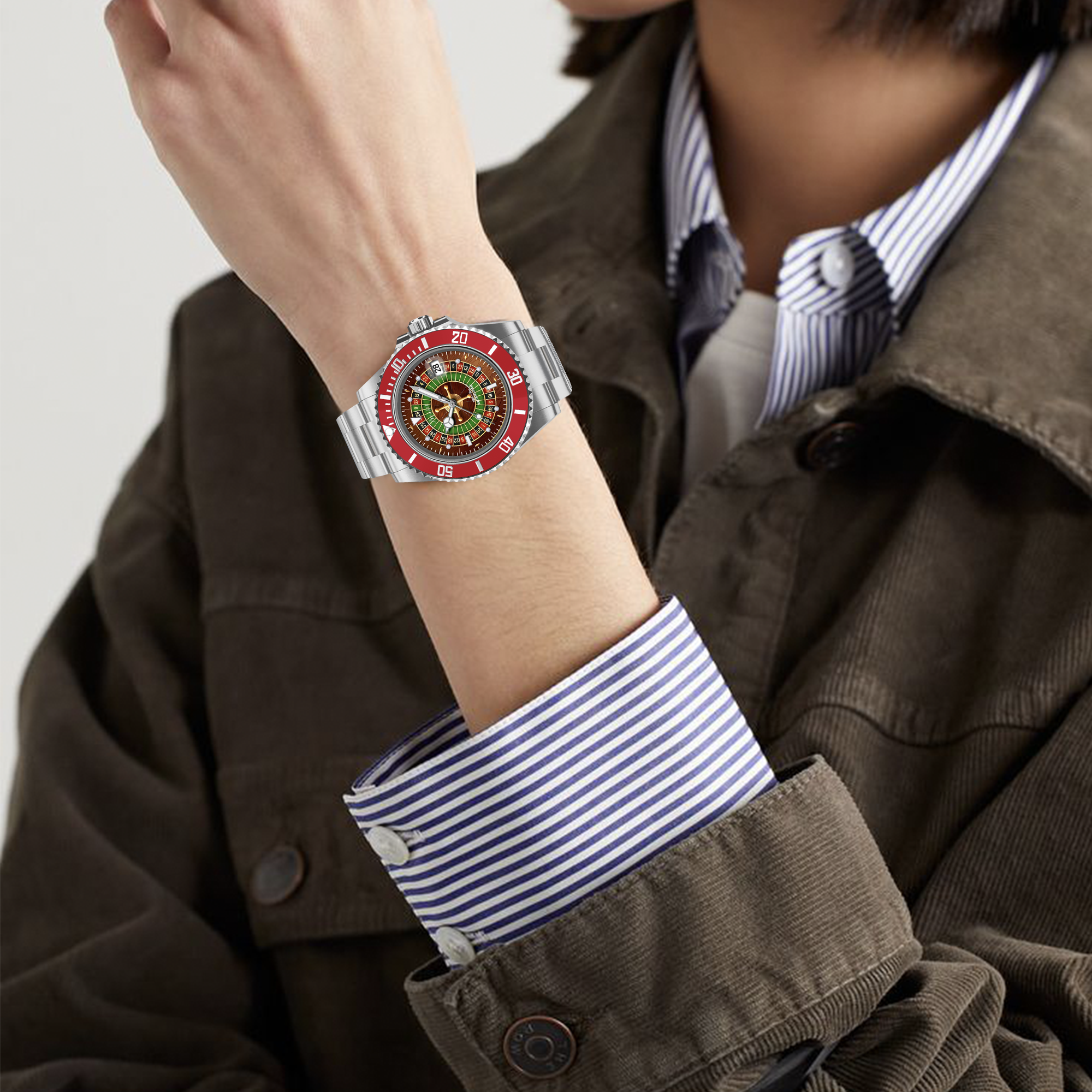 Aquaman Classic Diamond Watch (Roulette)