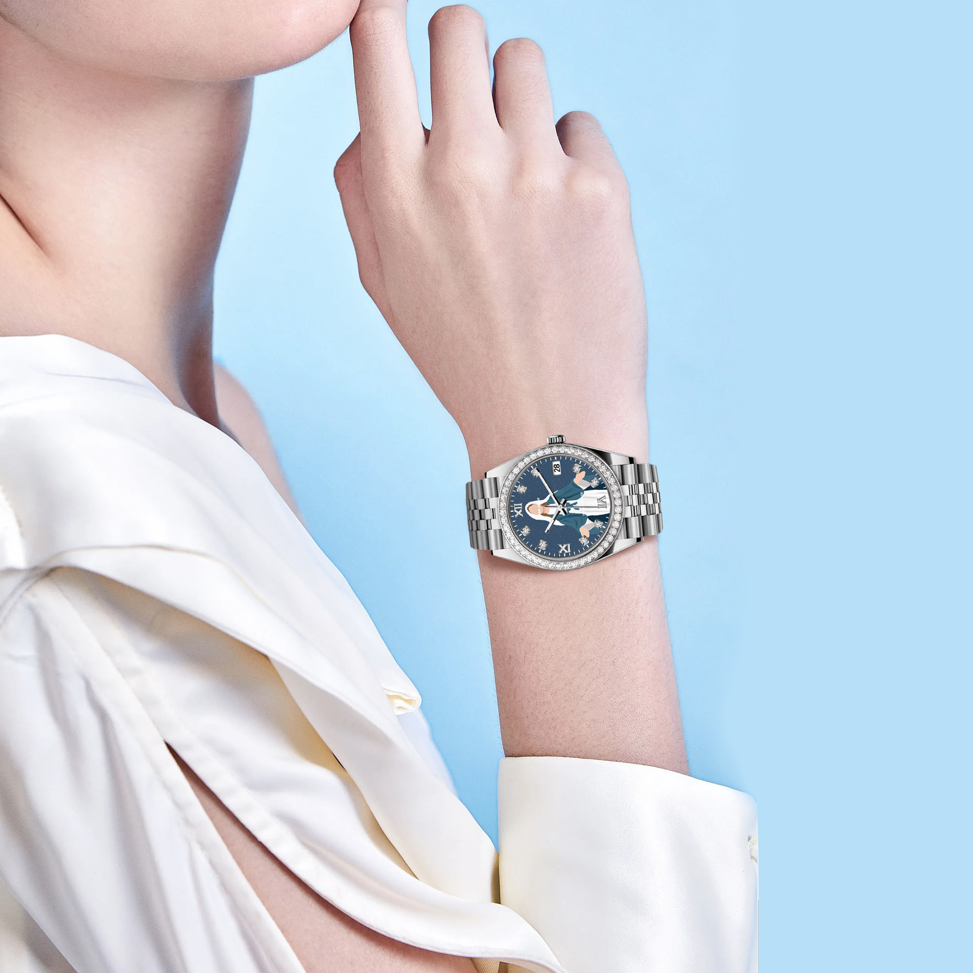 Diary Diamond Watch