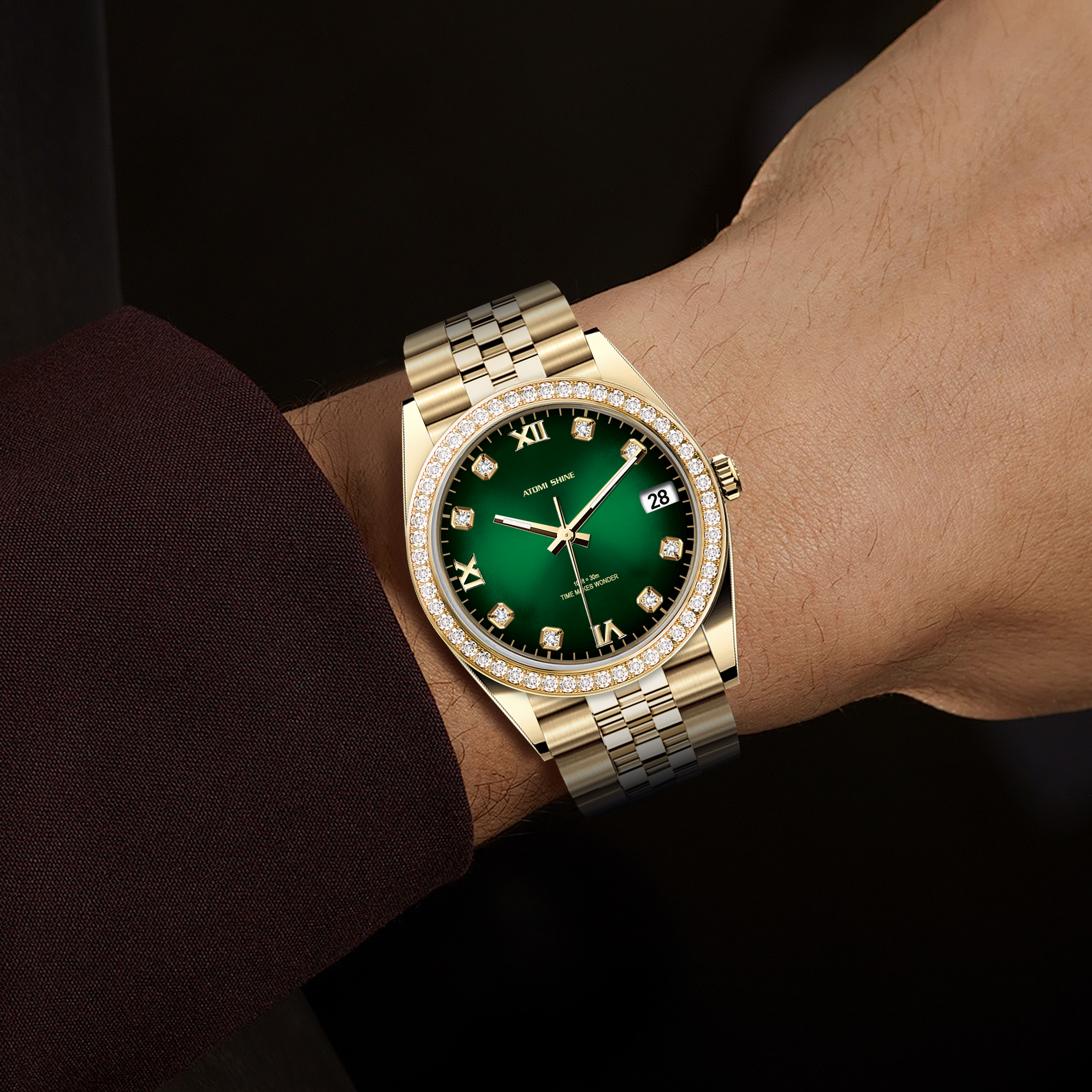 Diary Diamond Watch