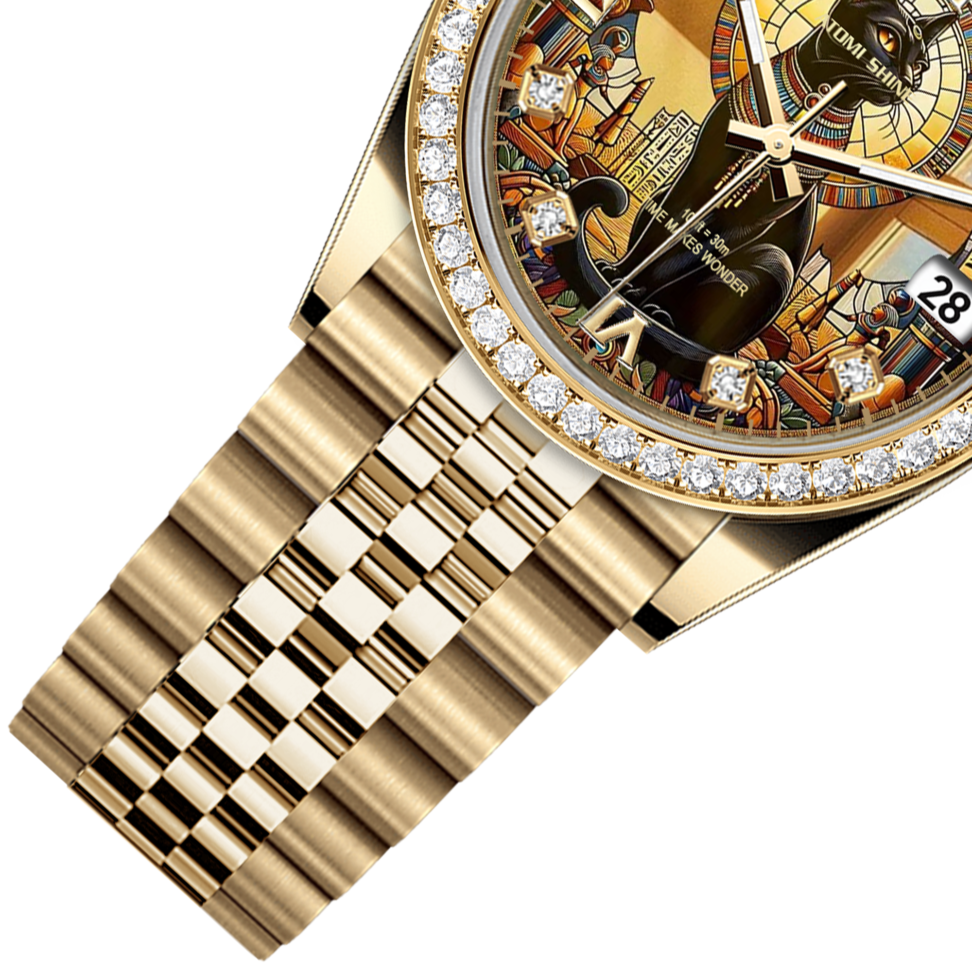 Diary Diamond Watch
