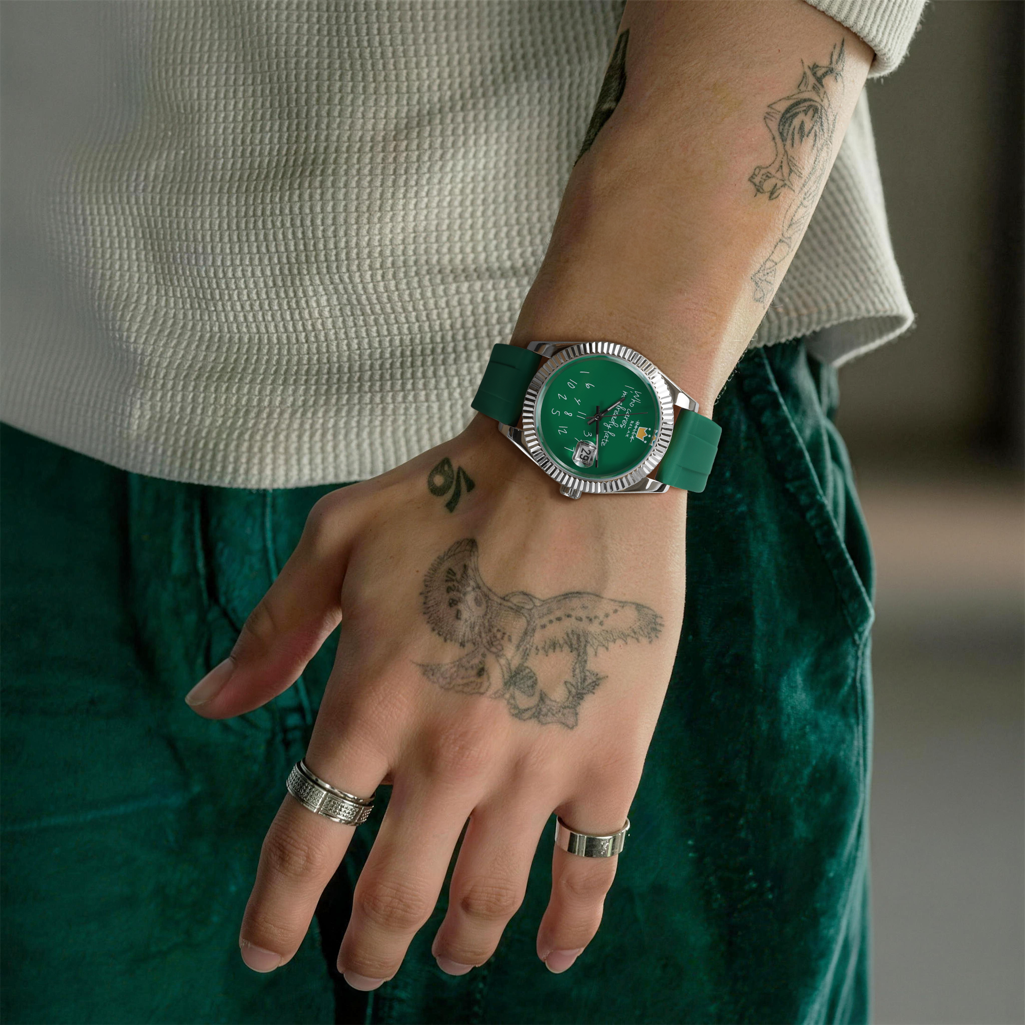 EONDATE MAXI FLUORO WATCH