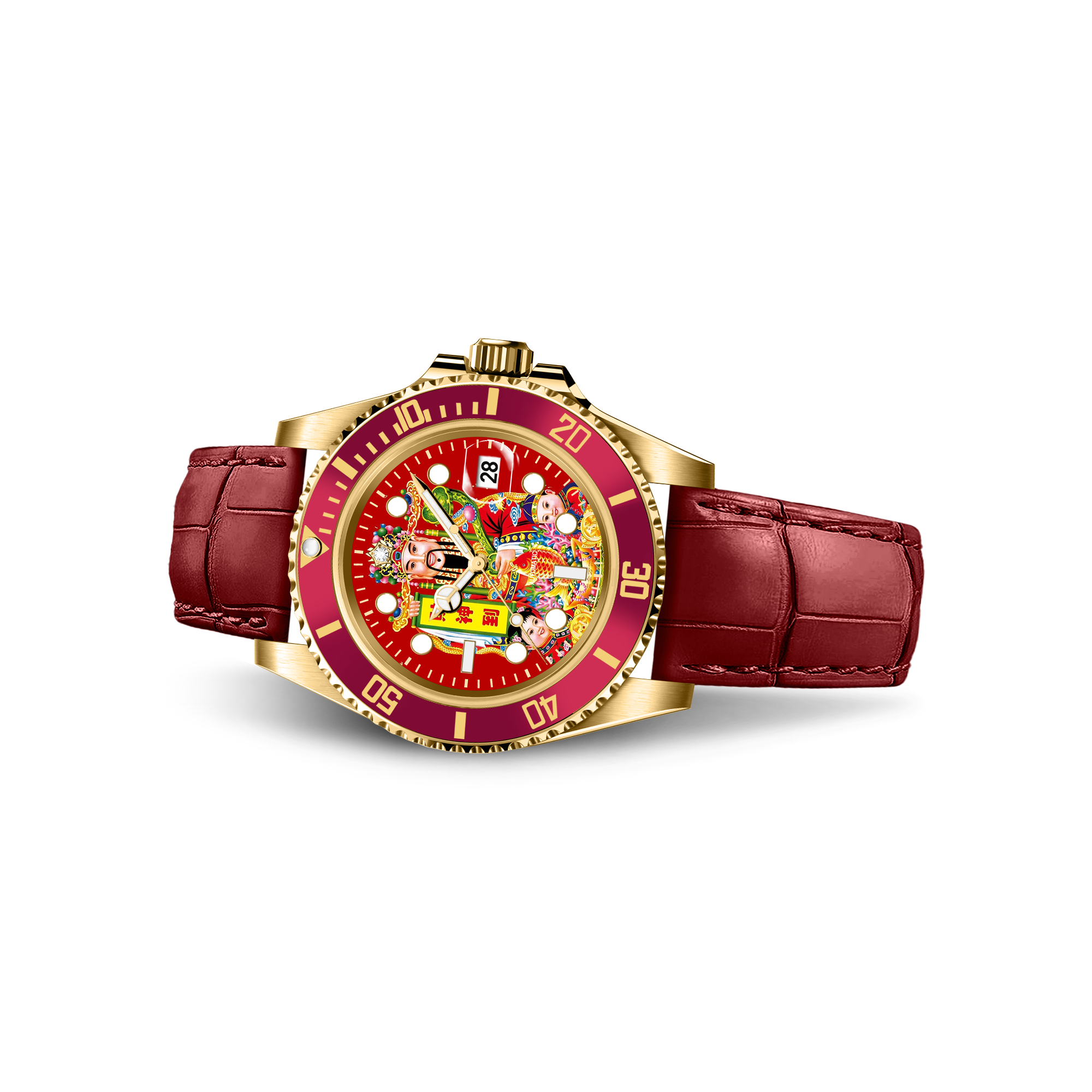 HYDROCORE CLASSIC LEATHER WATCH