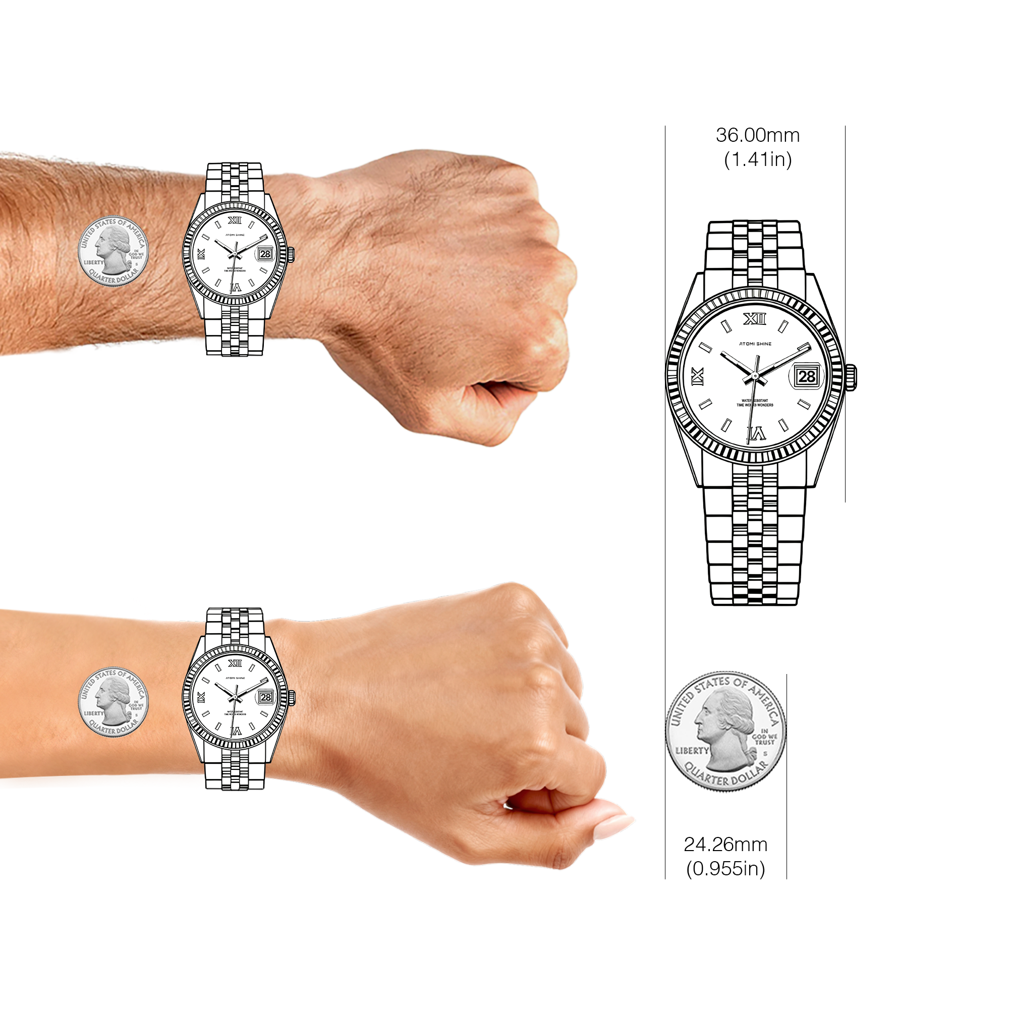 EONDATE FLUORO WATCH