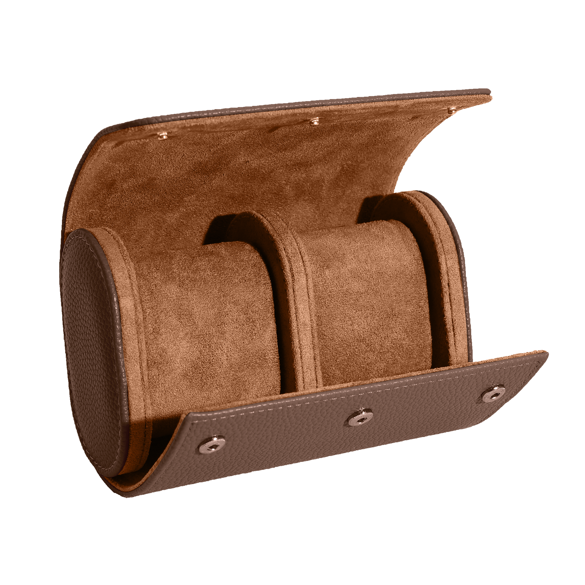 CUSTODIA DA VIAGGIO MARRONE PER OROLOGI