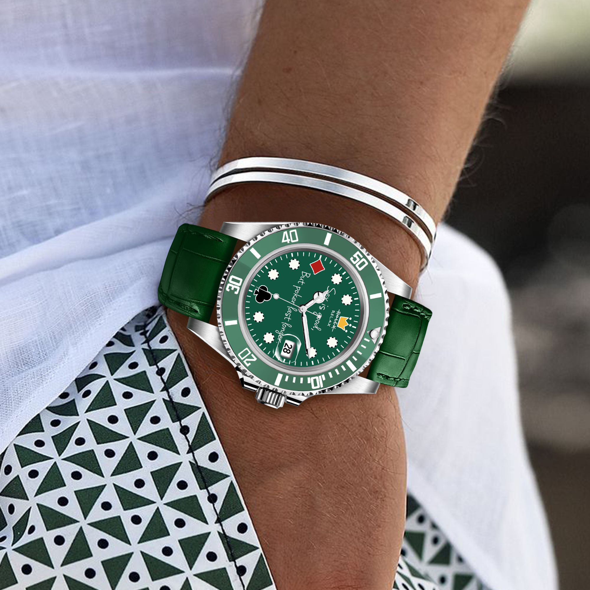 HYDROCORE CLASSIC LEATHER WATCH