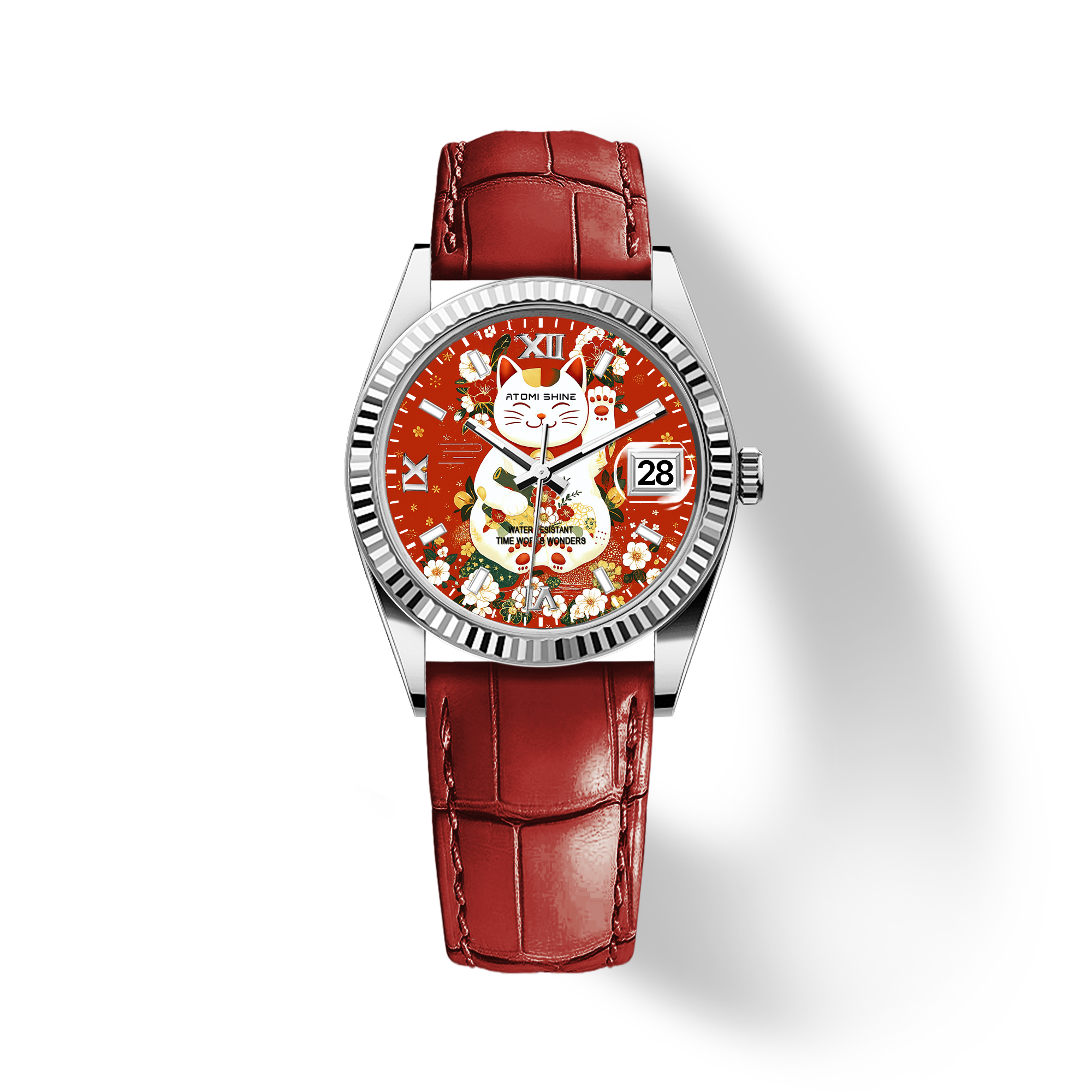 EONDATE CLASSIC LEATHER WATCH