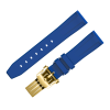 FLUORO WATCH STRAP (Blue Strap + Gold Buckle)