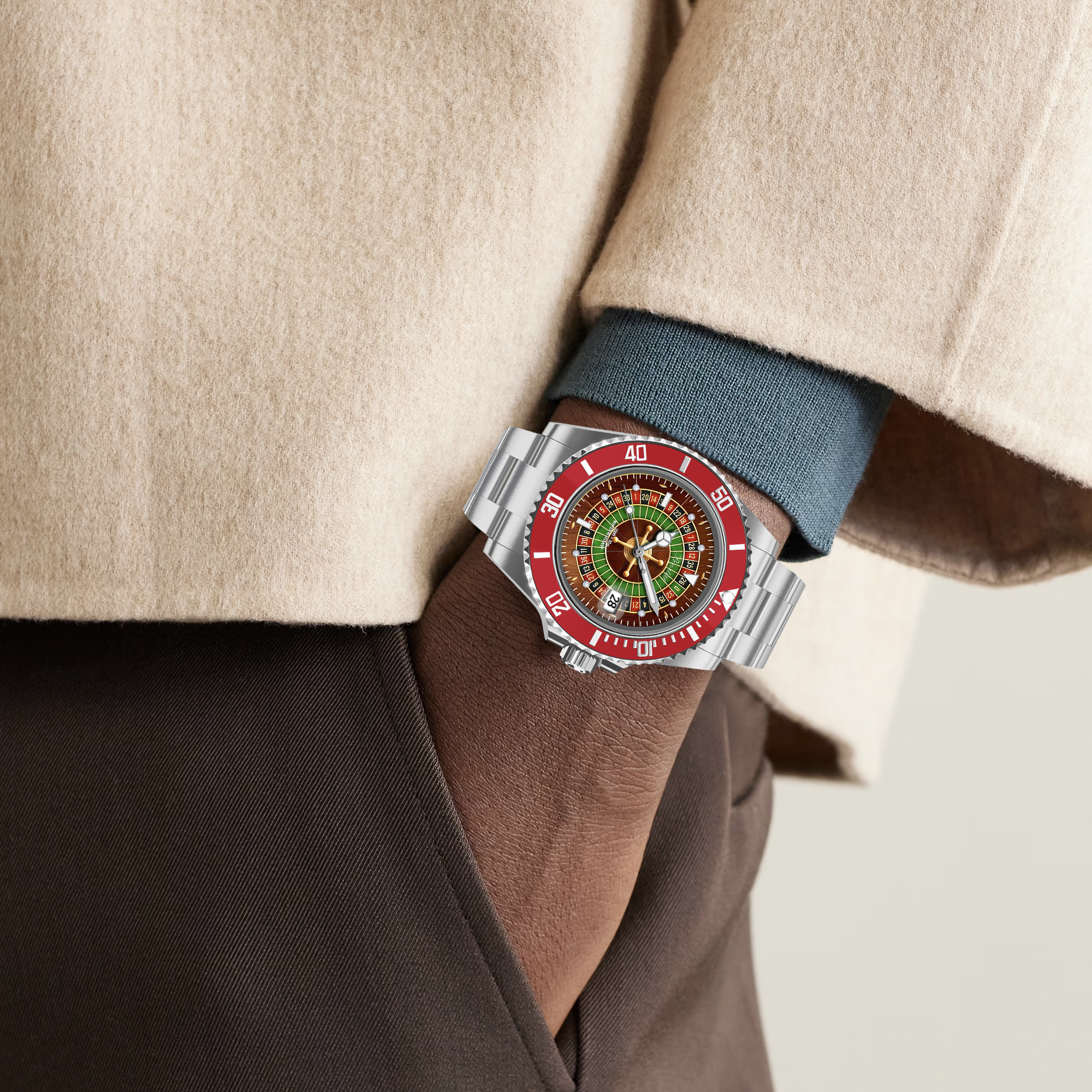 Aquaman Classic Diamond Watch (Roulette)