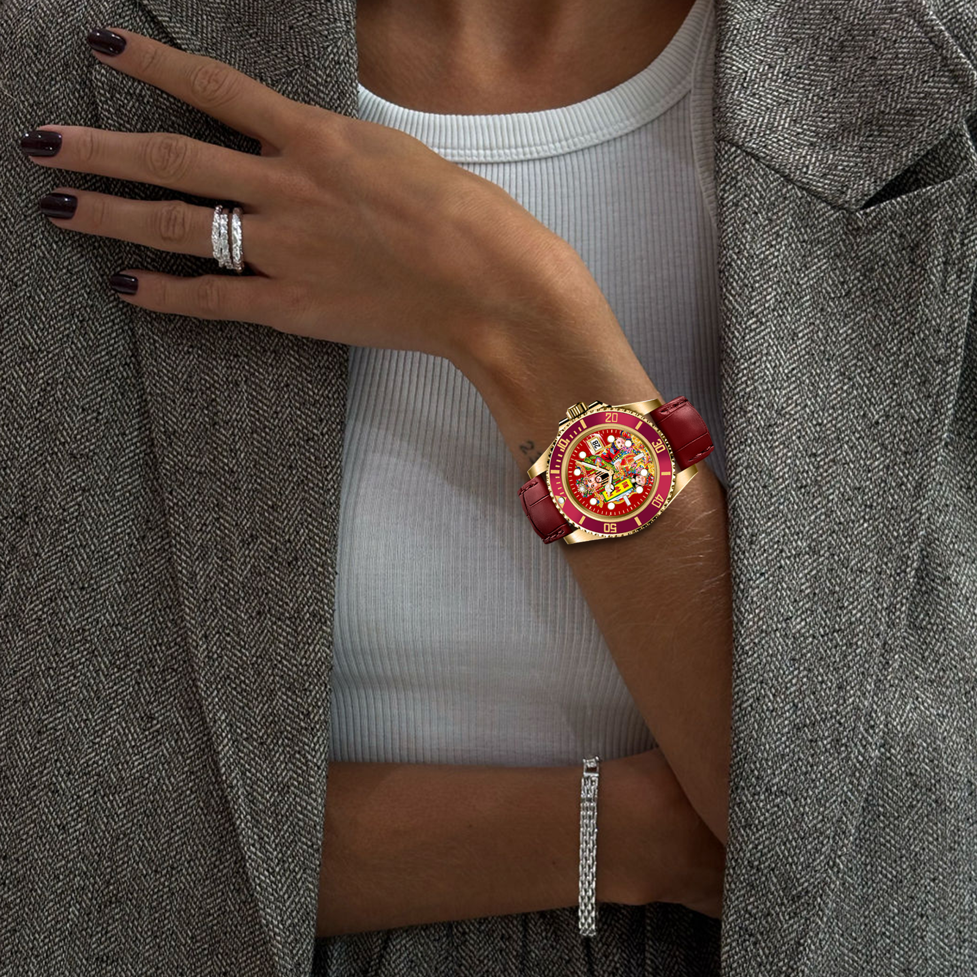 HYDROCORE CLASSIC LEATHER WATCH