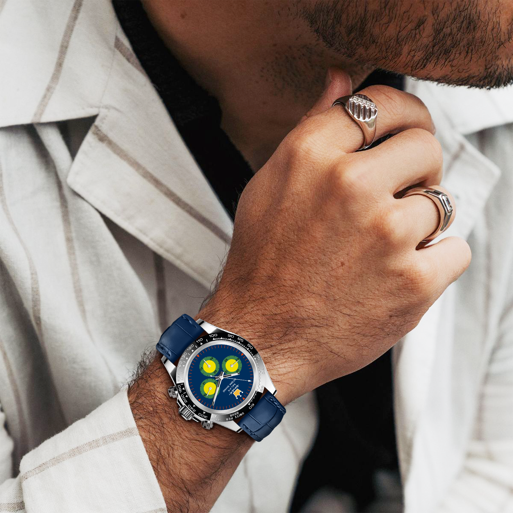 VELOCIREX CLASSIC LEATHER WATCH