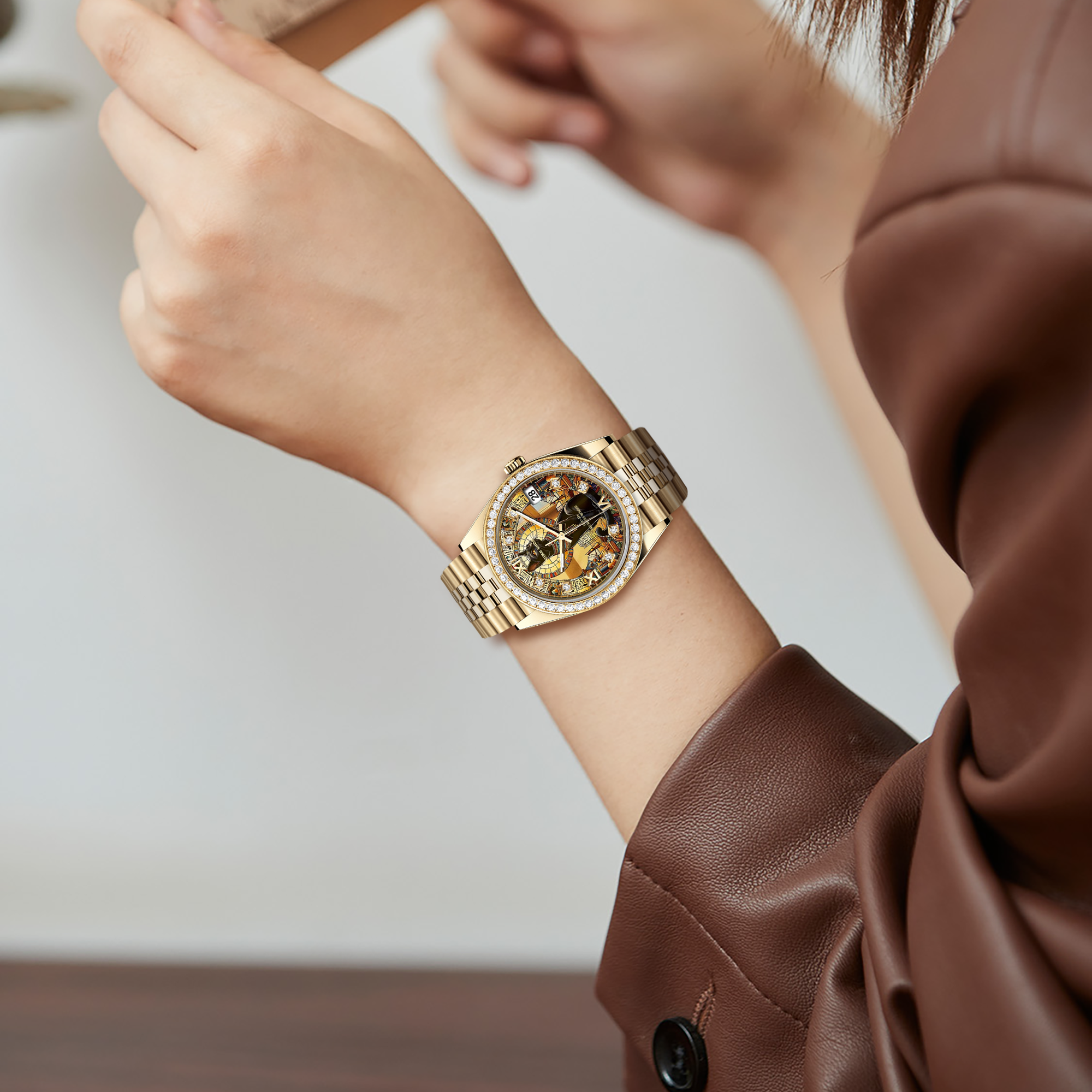 Diary Diamond Watch