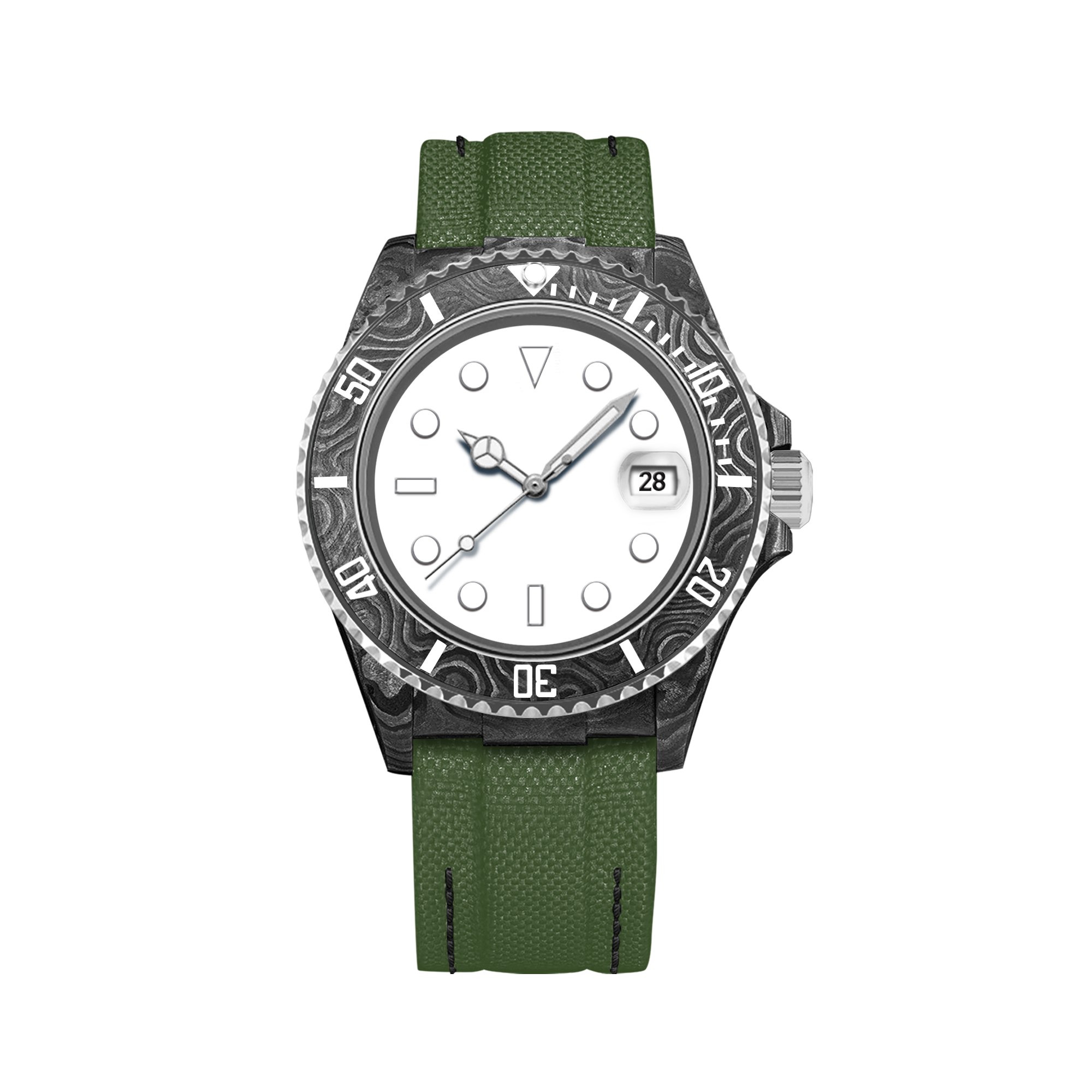 HYDROCORE FOREST ELVES CARBON FIBER WATCH CUSTOMIZE
