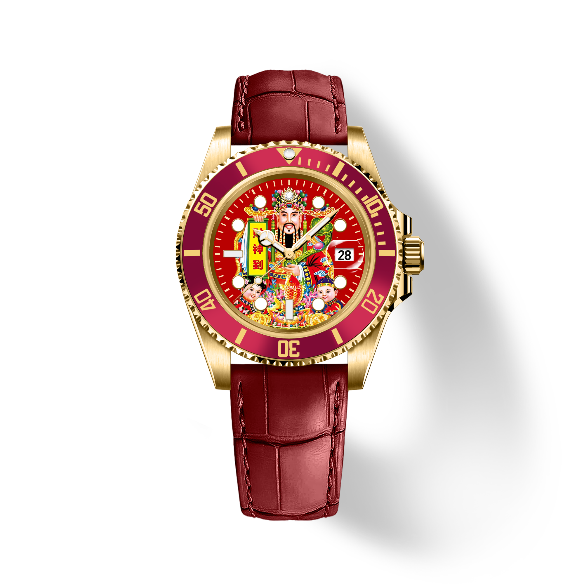 HYDROCORE CLASSIC LEATHER WATCH