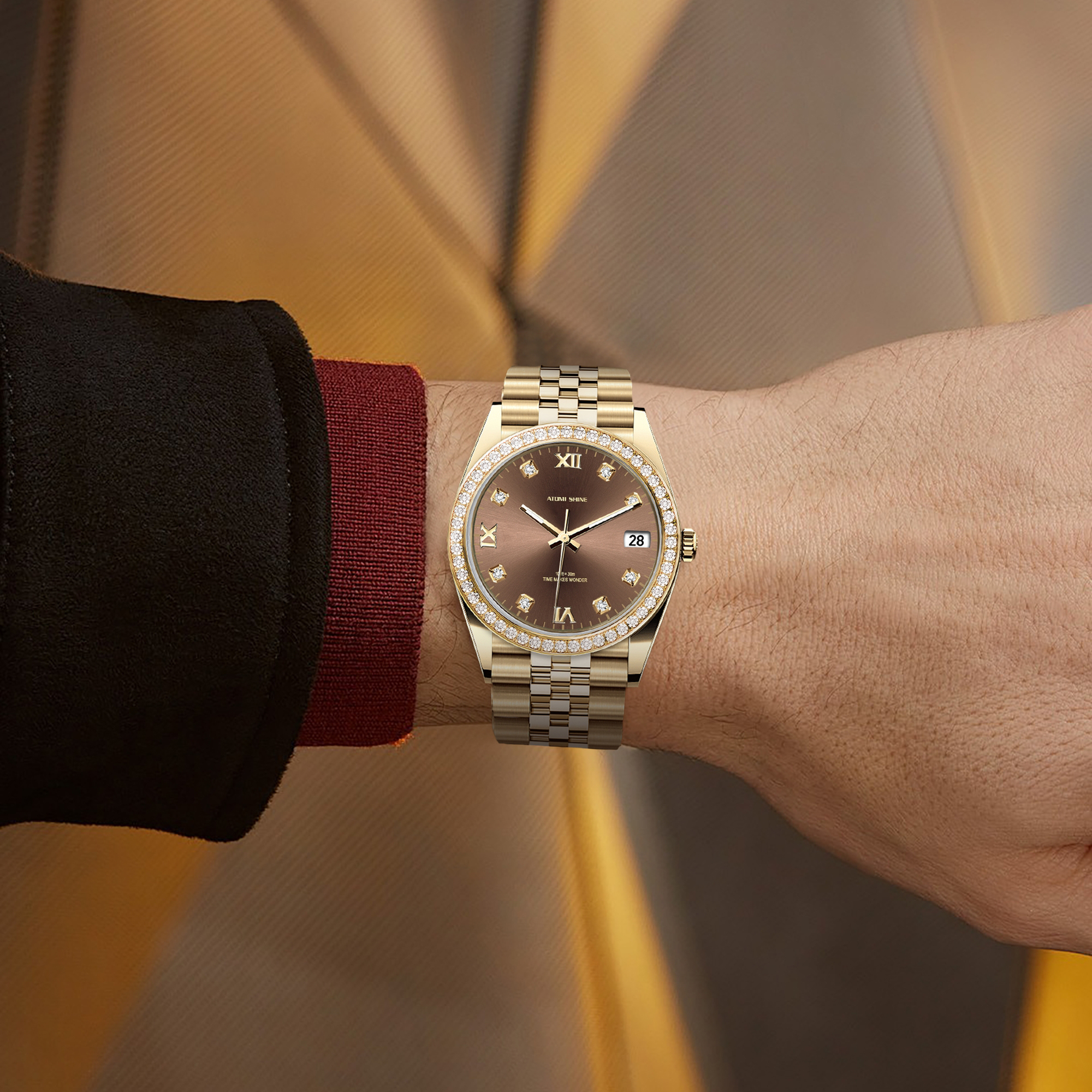 Diary Diamond Watch
