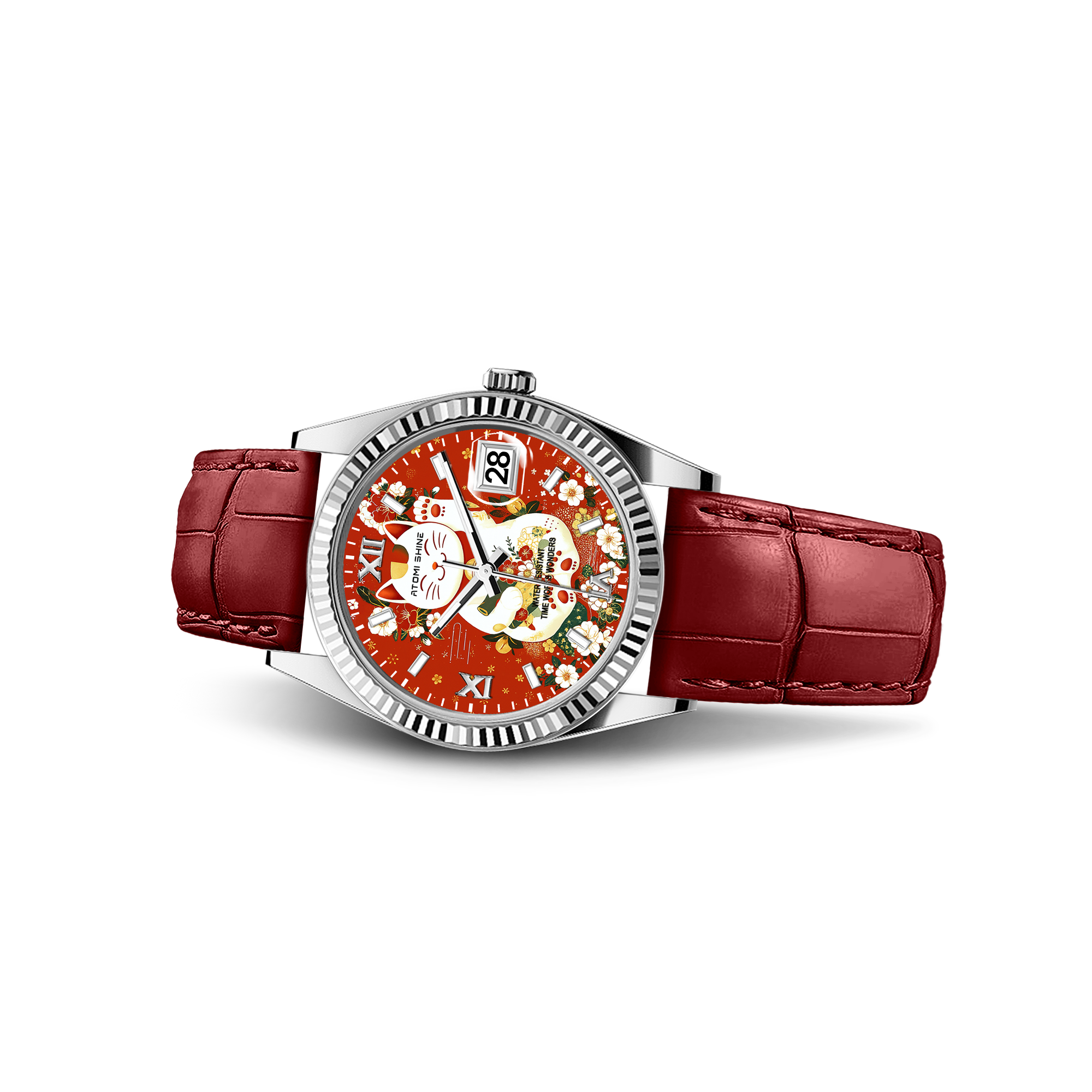 EONDATE CLASSIC LEATHER WATCH