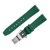 FLUORO WATCH STRAP (Green Strap + Silver Buckle)